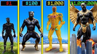 GTA 5  1 BLACK PANTHER to 1000000000 METAL BLACK PANTHER in GTA 5 [upl. by Nivre165]