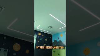 DIY Recessed LED light strip [upl. by Lunnete]