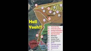 Revolution Bike Park Trail Map Update [upl. by Kaden136]