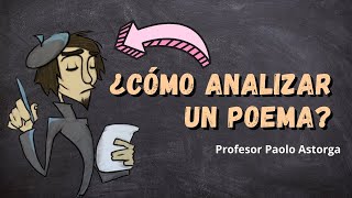 CÓMO ANALIZAR UN POEMA [upl. by Laamaj]