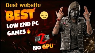 Best website low and pc games free download 😲 free pc games for low device 🫣 [upl. by Hosfmann]