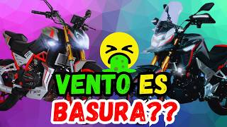 VENTO ES UNA BUENA O MALA MARCA DE MOTOS❓ [upl. by Liggitt]