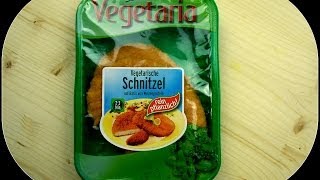 Vegetaria Vegetarische Schnitzel getestet von WieEsWohlSchmeckt Deutsch [upl. by Nannette]