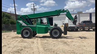 SKYTRAK 10054 10000lbs Diesel 5715 Telehandler for Sale [upl. by Yenettirb560]