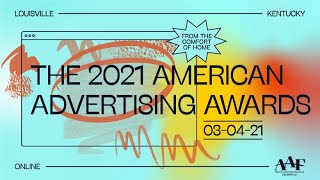 2021 American Advertising Awards [upl. by Frodi]