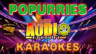 KARAOKE POPURRI LOS NORTEÑOS DE OJINAGUA POPURRI BUKIS MIDI AUDIO STUDIOS NESTOR ARMENDARIZ [upl. by Anerroc]