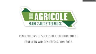 Foire Agricole Ettelbruck 2016 [upl. by Marriott]