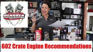 2018 GM602 Recommendations from Hendren Racing Engines [upl. by Yelyac]