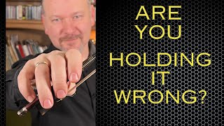 How to Perfect Your Bow Hold  Learn From A CONCERTMASTER [upl. by Airdnna]