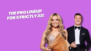 Strictly Come Dancing Series 22 Pro Lineup Redo [upl. by Lahsiv92]