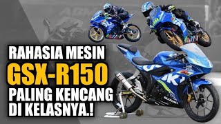 TOP SPEED 153 KMJAM❗INILAH RAHASIA GSXR150 JADI TERKENCANG DI KELASNYA [upl. by Effie]