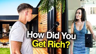 Asking Millionaire Homeowners How They Got Rich [upl. by Akayas]