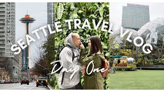 Seattle Travel Vlog Day 1  Amazon Spheres  Palihotel [upl. by Kele]