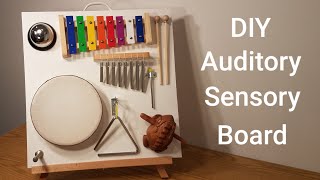 DIY Auditory Sensory Board [upl. by Ecined]