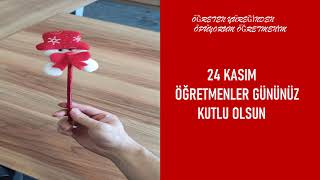 24 KASIM MESAJLARI 💐🌹🌹🌹💐ÖĞRETMENLER GÜNÜ MESAJLARI 💐🌹🌹🌹💐 [upl. by Jasmine]