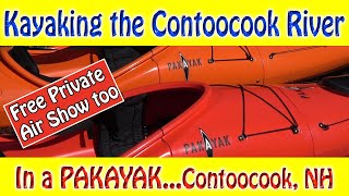 Kayaking the Contoocook River in a PAKAYAK [upl. by Friedrick]