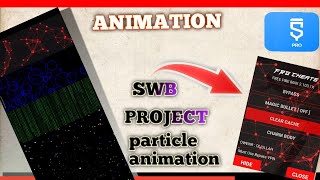 particle animation in sketchware tutorial [upl. by Nageet]