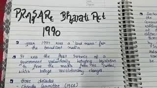 PRASAR BHARATI ACT 1990 [upl. by Modestia]