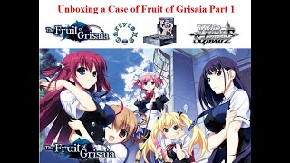 Luffy and Shanks UNBOX 6 of 18 Weiss Schwarz Fruit of Grisaia English Booster Boxes Part 1 [upl. by Avner133]