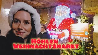 Beste Weihnachtsmärkte🎄 Lohnt sich Höhlenweihnachtsmarkt in Valkenburg Ausflug NRW [upl. by Idhem]