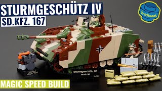 Sturmgeschütz IV  StuG 4  Limited Edition with Interior  COBI 2575 Speed Build Review [upl. by Adhern]