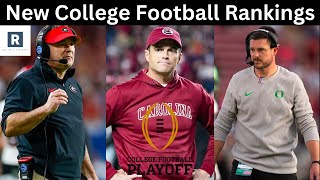 NEW Top 25 College Football Rankings  Change In College Football Playoff Picture [upl. by Abagael]