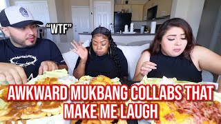 AWKWARD mukbang collabs that make me laugh [upl. by Siskind22]