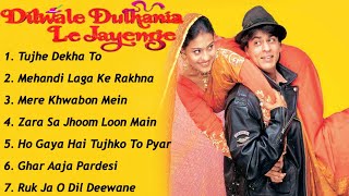 Dilwale 💞 All Songs With Dialogues 💞 Ajay Devgan Raveena Tandon 90s Bollywood Romantic Song [upl. by Eisso]