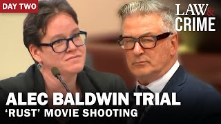 Alec Baldwin Faces Hard Evidence as Prosecutors Accuse Him of Lying — Rust Trial Day 2 [upl. by Ulani852]