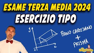 Esame matematica terza media 2024  Esercizio tipo  Mr Supplento [upl. by Atteras641]