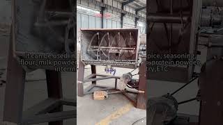 3 ton dry mortar wall putty manufacturing machine horizontal ribbon epoxy putty mixture machine [upl. by Hardwick]