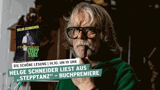 Die schöne Lesung  Buchpremiere Helge Schneider liest aus quotStepptanzquot [upl. by Goggin]