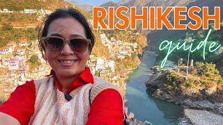 RISHIKESH travel guide for Tourist Places Street Food Cafes amp nearby trips Haridwar amp Devprayag [upl. by Neehs]