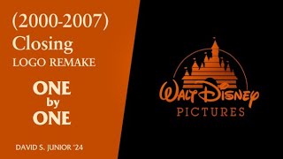 Walt Disney Pictures quotFlashlightquot 20002007 Closing Logo Remake June 2024 V1 [upl. by Einama690]