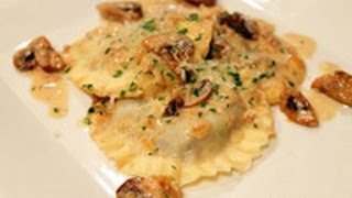 Mushroom Ravioli recipe [upl. by Gildea319]