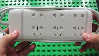 Unboxing Xiaomi Wifi Remote Control Power Strip 6 Outlets [upl. by Pascal]