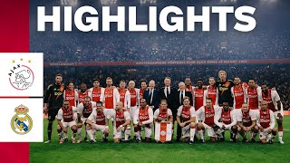 Reunited in ⚪️🔴⚪️  Highlights Ajax Legends  Real Madrid Legends [upl. by Asir]