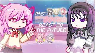 past PUELLA MAGI MADOKA MAGICA react to the FUTURE ☆ pmmm [upl. by Hannazus]