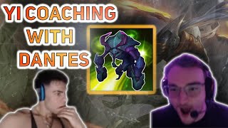 Coaching DANTES on Master Yi ‹ streamhighlights004 › [upl. by Assyram177]