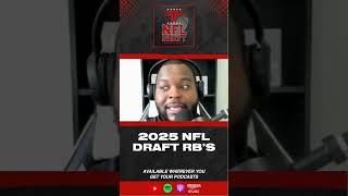 How many RBs will be drafted in the 2025 NFL Draft  NFL Draft Podcast nfldraft nfl football [upl. by Bearce]