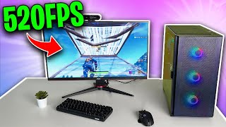 I Built a BUDGET PC That Gives Me 627 FPS in Fortnite… [upl. by Lonier333]