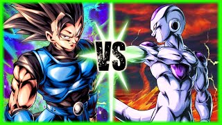 Shallot Vs Frieza Blender Animation [upl. by Nylorak]