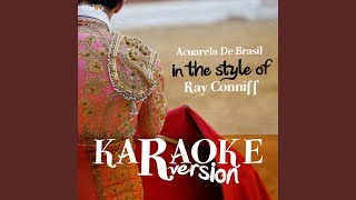 Acuarela De Brasil In the Style of Ray Conniff Karaoke Version [upl. by Coben]