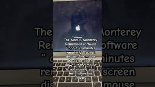 MacBook Air reinstalling MacOS Monterey software screen display “ About 21 minutes remaining “ [upl. by Githens]