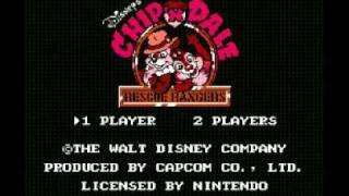 Chip n Dale Rescue Rangers NES Music  Game Over [upl. by Ailongam884]