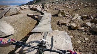 What a GREAT Mountain  Kicking Horse Bike Park  Golden BC [upl. by Dyrrej380]