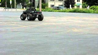 14 scale home made rc truck first run [upl. by Schuyler355]