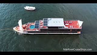 SB AQUA Dahabiya Ultra Luxury Nile Cruise Boat LuxorAswan  NileRiverCruiseShipscom nilecruise [upl. by Eilsek]