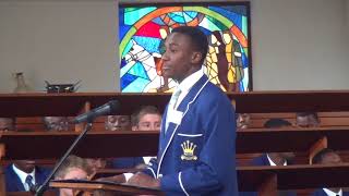 2017  Peterhouse Boys  Speech Day  Head Boy Speech 2017 [upl. by Ashatan]