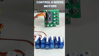 6 Channel Servo Motor Tester arduino robotics [upl. by Riedel]